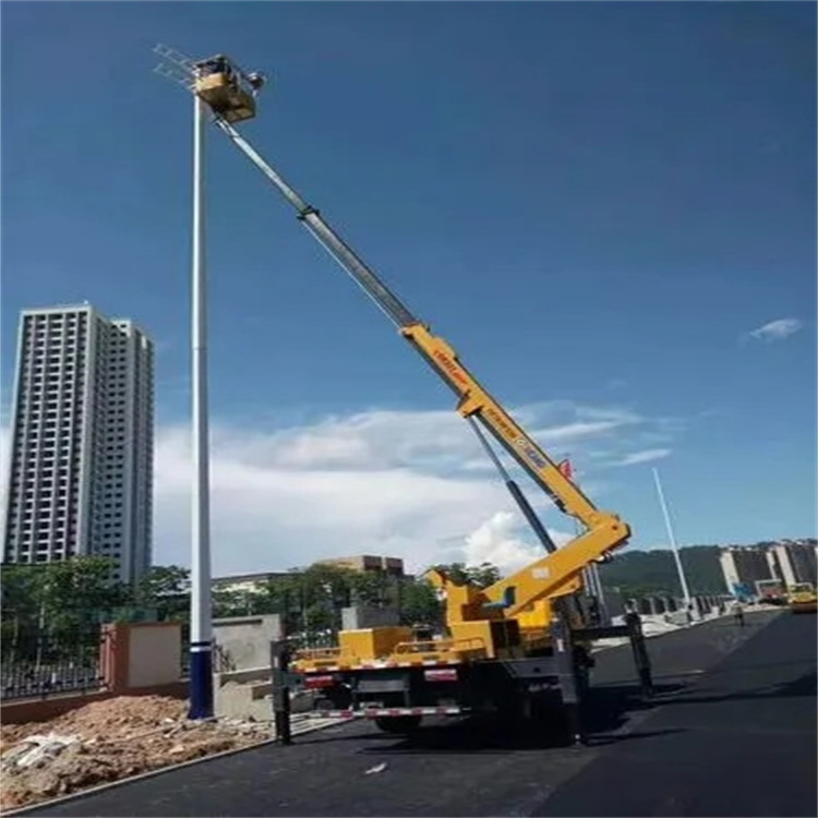 青羊维修路灯的曲臂升降车出租